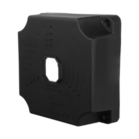 Caixa de conexão para câmaras dome e bullet CBOX-NX1-1118-B
